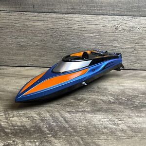 Toyabi T02 Blue & Orange Remote Control Water Cooled High Speed RC Boat