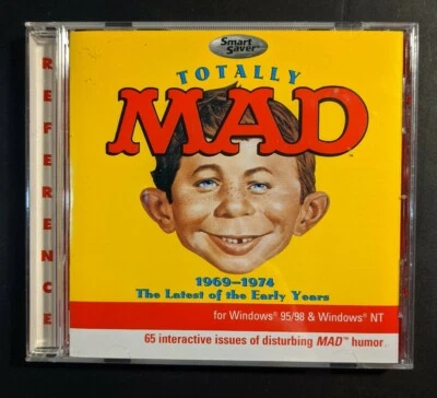 Totally Mad PC 1999 65 interactive issues of disturbing MAD humor from 1969-1974 - Image 1 of 3