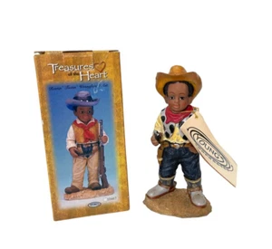 Figura De Colección Young Treasures Of The Heart Rootin Tootin Wrangler Vaquero Con Caja - Imagen 1 de 9