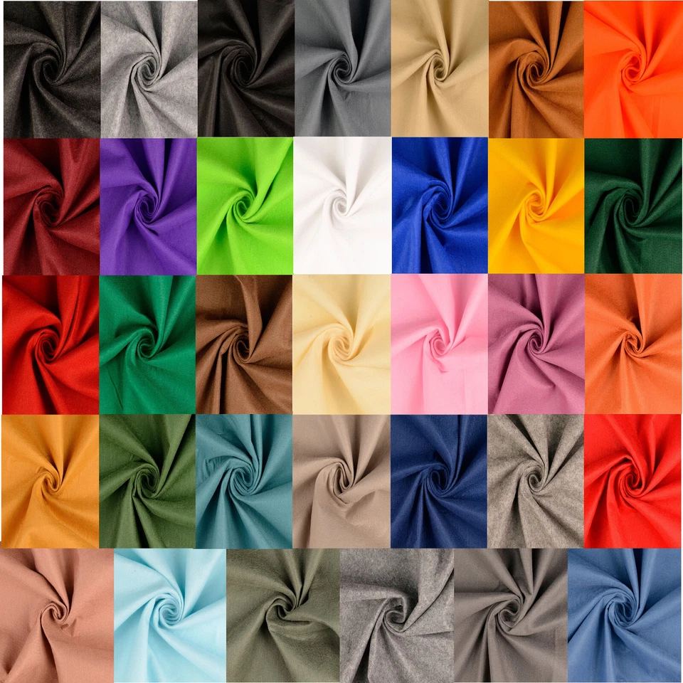 FILZ Stoff Bastelfilz 1,5mm stark 180cm breit 35 Farben 10,98EUR/m - Bild 1 von 1