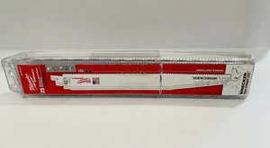 Paquete de 25 cuchillas de sierra recíprocas Milwaukee 48-00-8711 12"/8 TPI - Imagen 1 de 3