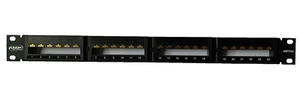 Tyco Amptrac 24-Port Cat 6 Patch Panel Communication Circuit Accessory 1435326-1 - Photo 1/7