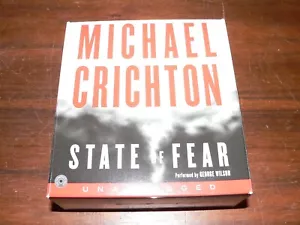 2004 State of Fear von Michael Crichton 16 CD Harper Hörbuch - Bild 1 von 2