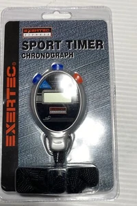 New Digital Exertec Handheld Sports Stopwatch Timer -Alarm- Lap Counter - Picture 1 of 2