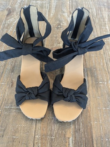 UGG Sandalo Yarrow Platform Zeppa Nero NUOVO Donna 7