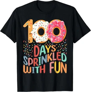 100 days of school girls kindergarten 100th day of school T-Shirt Hoodie - Picture 1 of 12