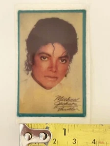 NEW MICHAEL JACKSON Puffy Sticker - Front Curl Hair Cream Jacket - Picture 1 of 3