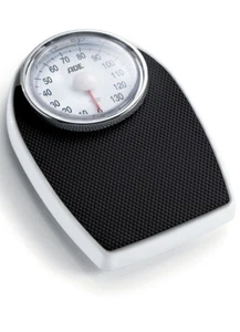 Ade Personenwaage Weiß – Mechanische Waage mit Riesenskala, 136 kg max - Bild 1 von 3