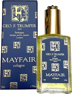 Geo F Trumper Mayfair Spray Atomiser In Glass Bottle 50ml Tonka Bean Honey - Picture 1 of 1