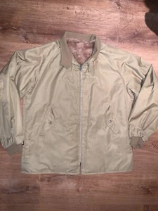 Vintage Baracuta Fur Lined Bomber Jacket XL - Picture 1 of 9