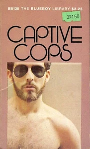 Gay Erotic Pulp Fiction, Captive Cops, Alex le Grand, The Blueboy Library, 1978 - Foto 1 di 5