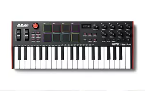 Akai MPK Mini Plus 37-Key Compact USB MIDI Keyboard Controller Inc Warranty - Picture 1 of 5