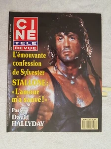 CINE REVUE N°31 1988 STALLONE JEANE MANSON G.BELLER D.HALLYDAY DICK VAN DYKE - Picture 1 of 17