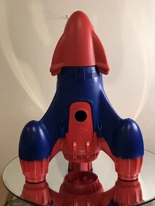 Green Toys Red and Blue Spaceship Rocket Made In The U.S.A. - Picture 1 of 8