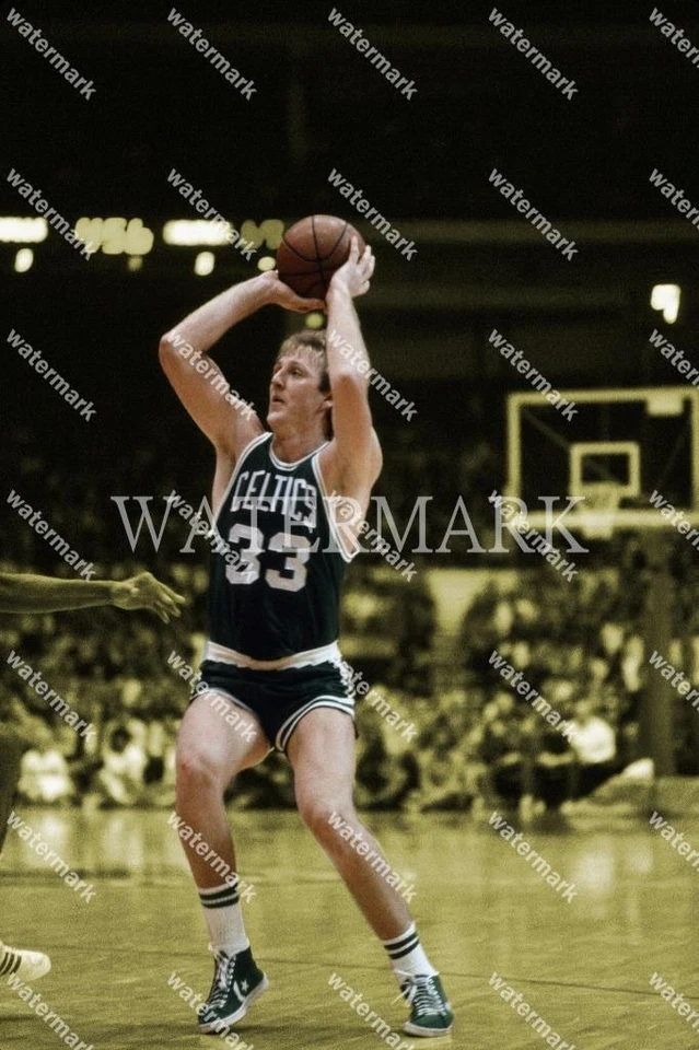 Foto GI303 Larry Bird Boston Celtics Shot 8x10 11x14 16x20 Foto 1 de 1