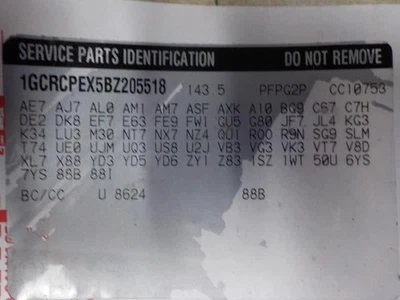 Radiator Fits 05-13 SIERRA 1500 PICKUP 10647107 Foto 1 de 4