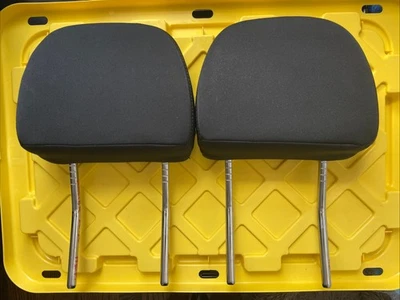 2016-2020 CHEVROLET MALIBU RH LH FRONT HEADREST BLACK CLOTH - Image 1 of 4