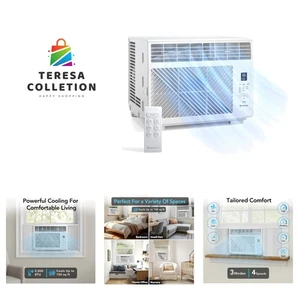 Window Mounted Room Air Conditioner with Remote Control, 5,000 BTU, Digital D... - Picture 1 of 10
