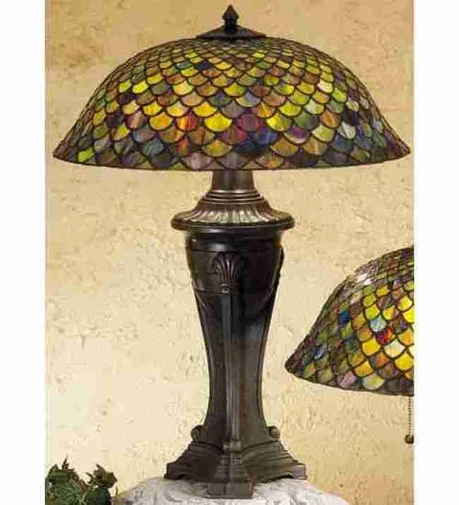 Meyda Tiffany 31115 Stained Glass / Tiffany Table Lamp - Tiffany Glass - Image 1 of 1