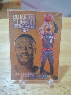 2021-22 Panini Illusions - Intriguing Players Damian Lillard #24 Orange NM-MT  - Image 1 of 4
