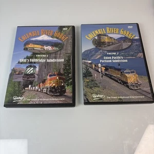 Pentrex Columbia River Gorge BÄNDE 1 &2 Union Pacific BNSF DVD Eisenbahn Zug - Bild 1 von 9