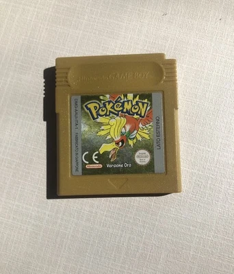 Nintendo Game Boy Color Pokémon Versione Oro Console - Immagine 1 di 2