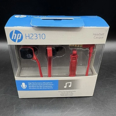 HP H2310 Red In-ear Headset - Image 1 of 4