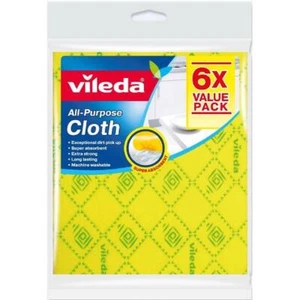 Vileda All Purpose Cloth 6 Pack - Picture 1 of 1