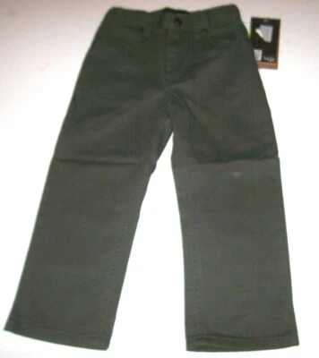NUEVO Hurley Verde Jeans Pantalones 84 Slim Fit Corte Recto Pierna Niños Talla 5 Ajustable Foto 1 de 2