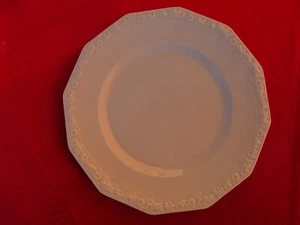 Rosenthal, Maria weiß, Essteller, Speisteller, Durchm. ca. 24,5 cm - Bild 1 von 3