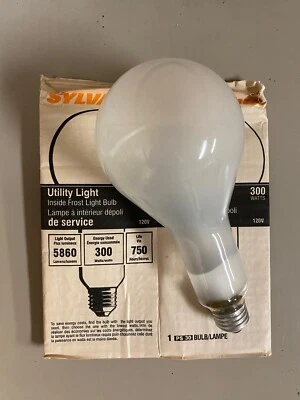Sylvania 300M/IF 300-Watt PS30 Lamp Light Bulb 300W Frost - Image 1 of 3