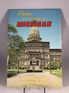 1974 Deluxe Bilderbuch von Michigan - Ein bildhafter Führer Vintage Tourismusheft - Bild 1 von 6