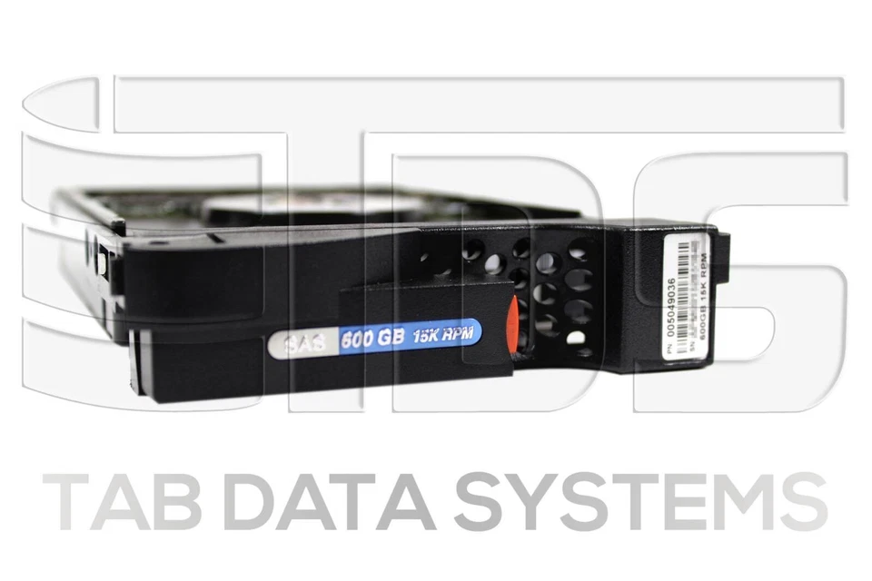 EMC 005049036 600GB 15K 3Gbps 3.5" SAS Hard Drive HDD AX-SS15-600 - Image 1 of 1