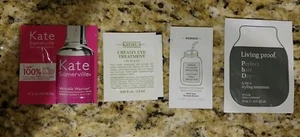 Lote de muestras tratamiento de arrugas/ojos, crema hidratante incluye kiehls, korres - Imagen 1 de 1
