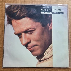 ROBERT PALMER Addicted To Love POP ROCK Picture Sleeve 45 7" Vinyl Record - Picture 1 of 4