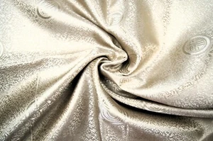 1 Yard  Gold Shinny Thin Silky  Fabric 36 X 44" - Picture 1 of 4