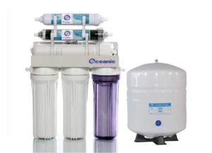Dual Outlet Reverse Osmosis Water Filter Systems DI/RO 100 GPD Drinking/Aquarium - Picture 1 of 4