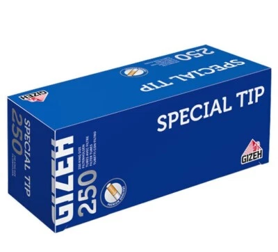 Gizeh Special Tip Zigarettenhülsen Hülsen - 250 Pro Box