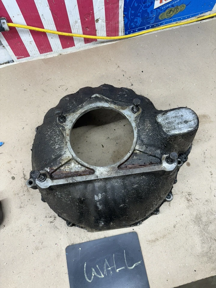 1960 61 63 64 Fe Ford Mercury alumínio Fmx cruiseomatic carcaça de sino fordomatic - Imagem 1 de 4