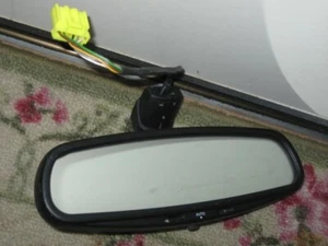 FACTORY OEM 96 97 98 99 00 JAGUAR XJ6 XJ8 XK8 R AUTO DIM REAR VIEW MIRROR 6 PINS - Picture 1 of 11