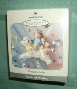 1997 PUNZE ANDENKEN ORNAMENT OF NOBLE BABY WELT DER WÜNSCHE NEUWERTIG IN VERPACKUNG - Bild 1 von 3