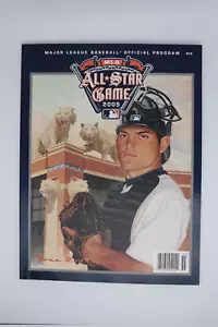 2005 MLB ALL STAR GAME OFFICIAL PROGRAM IVAN RODRIGUEZ ON COVER COMERICA PARK - Picture 1 of 10