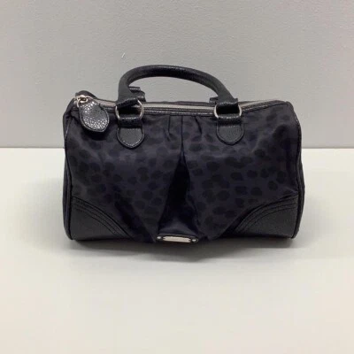 Bolso clutch vintage Victoria's Secret negro leopardo. Preloved Foto 1 de 4
