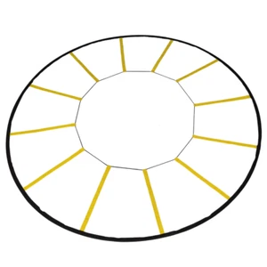 Morgan Sports - Spider Agility Ladder - Circular 1.75m Diameter - Speed Training - Picture 1 of 3