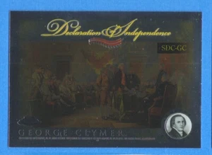 2006 Topps Chrome Unabhängigkeitserklärung #GC George Clymer - Bild 1 von 1