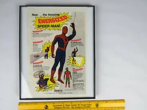 1978 Remco Toy Co Advertisement Spiderman & The Green Goblin Framed - Picture 1 of 3