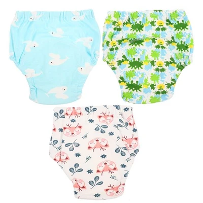  3pcs Pantalon d'entraînement en pot pour nourrissons NOUVELLABLE LAVABLE NAVE - Photo 1/4