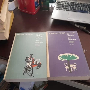 LOTTO marcel proust mondadori 8 libri NON DIVISIBILI - Foto 1 di 9