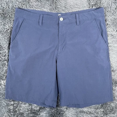 Шорты мужские Southern Tide Gulf размер 36 темно-синие 4-полосные эластичные Brrr Performance - Изображение 1 из 4