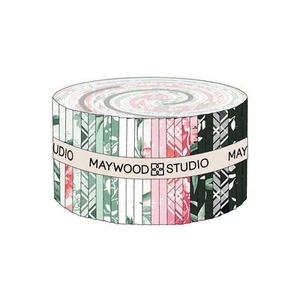 Maywood Studio Garden Picnic 2.5" Strips Fabric Quilting Sewing Craft - Picture 1 of 2